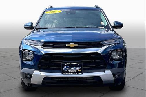 Pacific Blue Metallic 2021 Chevrolet Trailblazer LT