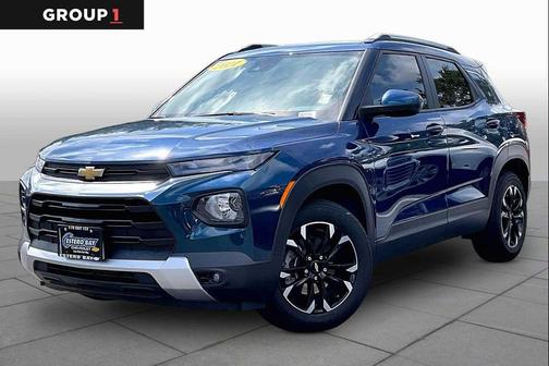 Pacific Blue Metallic 2021 Chevrolet Trailblazer LT