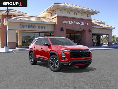 Red 2026 Chevrolet Equinox FWD RS