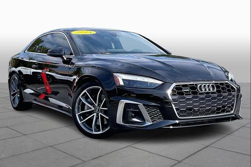 Black 2024 Audi A5 Premium 45 TFSI S line quattro S tronic