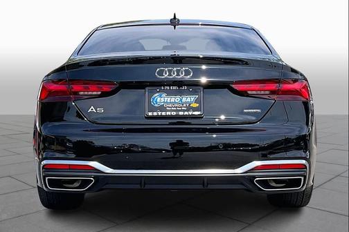 Black 2024 Audi A5 Premium 45 TFSI S line quattro S tronic