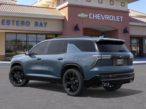 Blue 2026 Chevrolet Traverse RS