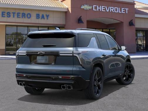 Blue 2026 Chevrolet Traverse RS