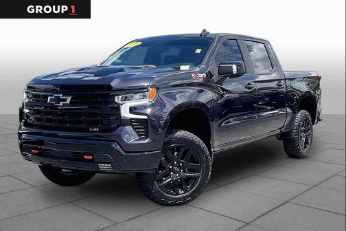 Dark Ash Metallic 2023 Chevrolet Silverado 1500 LT Trail Boss
