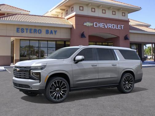 Sterling Gray Metallic 2026 Chevrolet Suburban High Country, 4WD