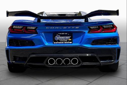 Blue 2024 Chevrolet Corvette Z06