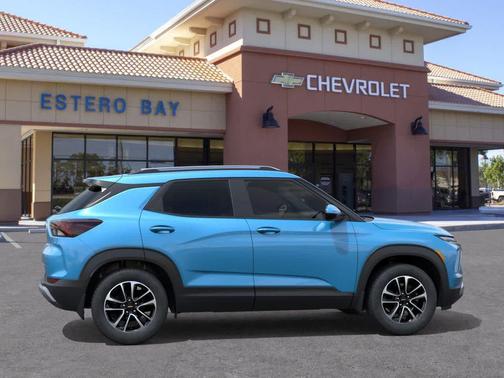 Blue 2026 Chevrolet Trailblazer LT