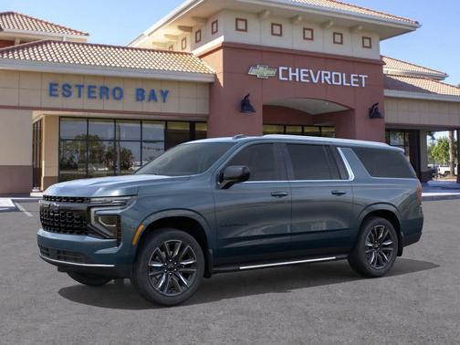 Lakeshore Blue Metallic 2026 Chevrolet Suburban LS