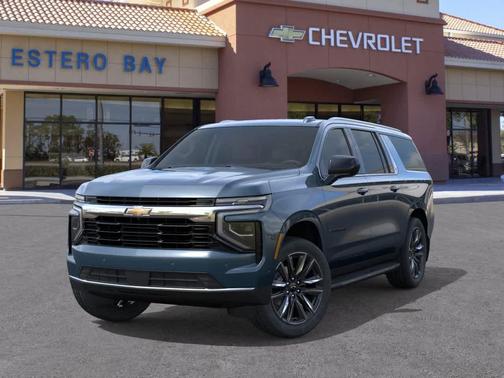 Lakeshore Blue Metallic 2026 Chevrolet Suburban LS