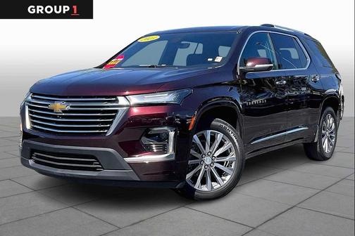 Red 2023 Chevrolet Traverse Premier