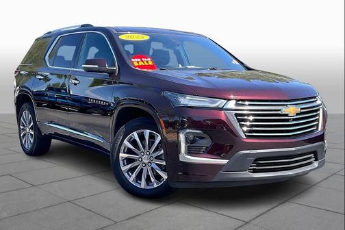 Red 2023 Chevrolet Traverse Premier
