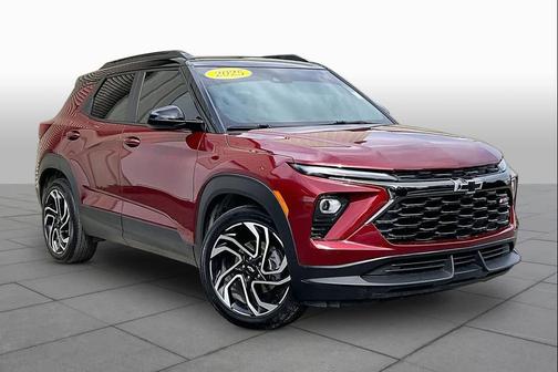 Crimson Metallic 2025 Chevrolet Trailblazer RS
