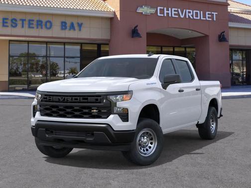 Summit White 2026 Chevrolet Silverado 1500 WT