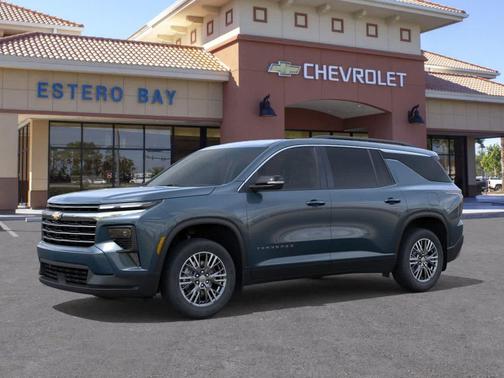 Blue 2026 Chevrolet Traverse LT