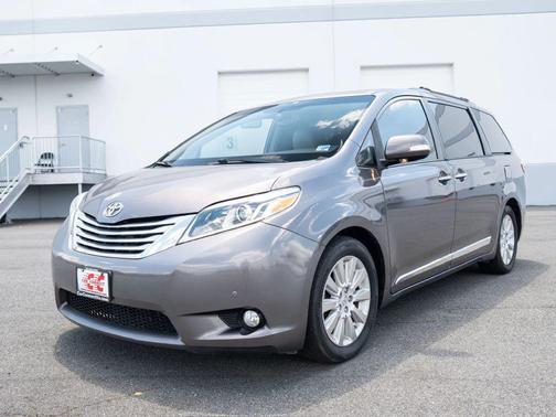 Grey 2015 Toyota Sienna Limited Premium