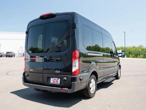 Shadow Black 2018 Ford Transit-350 XLT