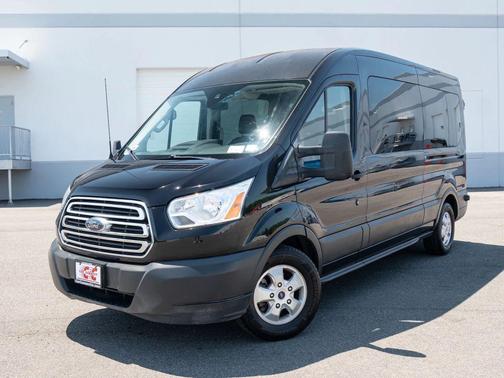 Shadow Black 2018 Ford Transit-350 XLT