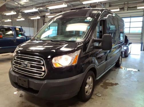 Shadow Black 2018 Ford Transit-350 XLT