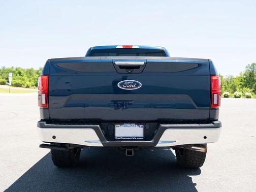 Blue 2018 Ford F-150 Lariat