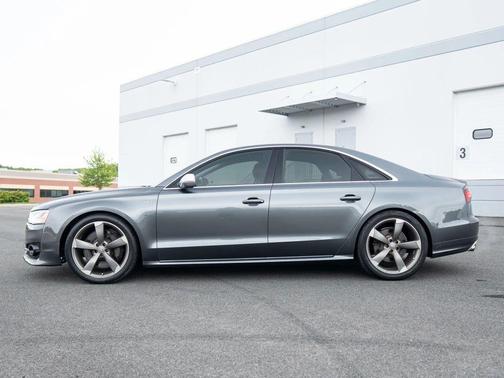 Grey 2016 Audi S8 4.0T
