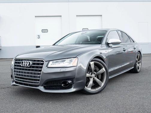 Grey 2016 Audi S8 4.0T