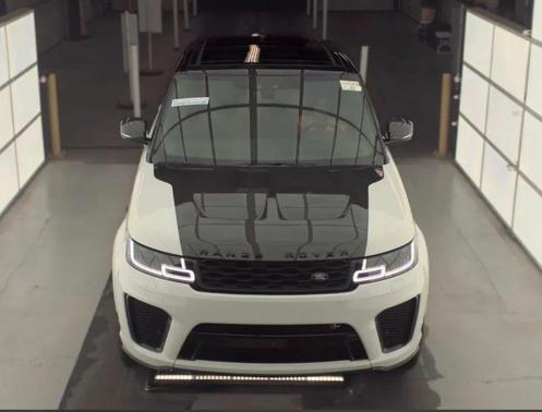 White 2022 Land Rover Range Rover Sport SVR