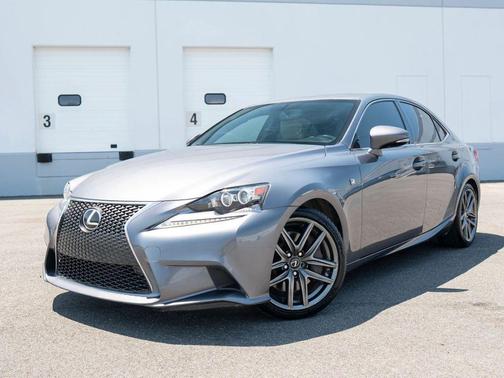 Grey 2014 Lexus IS 350 Base