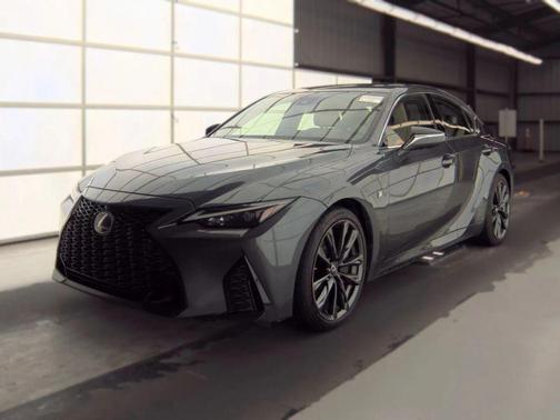 Grey 2021 Lexus IS 350 F Sport