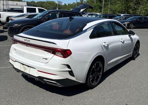 Glacial White Pearl 2022 Kia K5 GT-Line