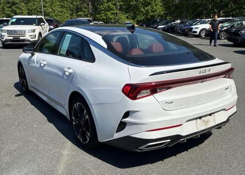 Glacial White Pearl 2022 Kia K5 GT-Line