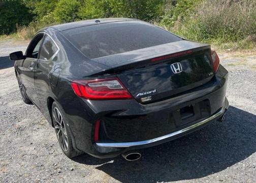Black 2017 Honda Accord EX-L