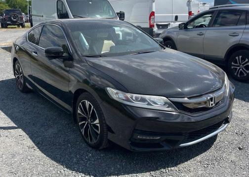 Black 2017 Honda Accord EX-L