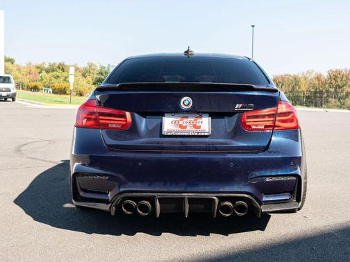 Blue 2018 BMW M3 Base
