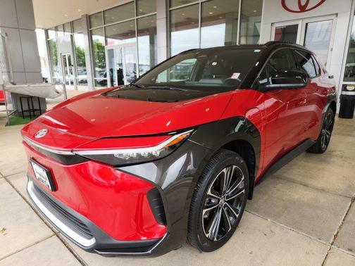 Supersonic Red w/Black Roof 2023 Toyota bZ4X Limited