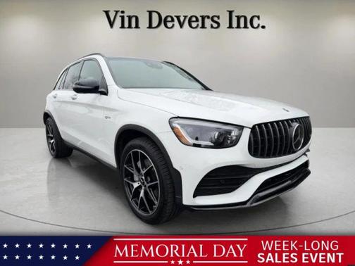Polar White 2022 Mercedes-Benz AMG GLC 43