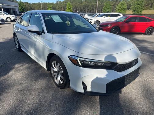 Platinum White Pearl 2025 Honda Civic