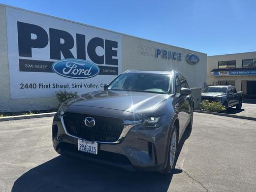 Machine Gray Metallic 2024 Mazda CX-90 3.3 Turbo Preferred