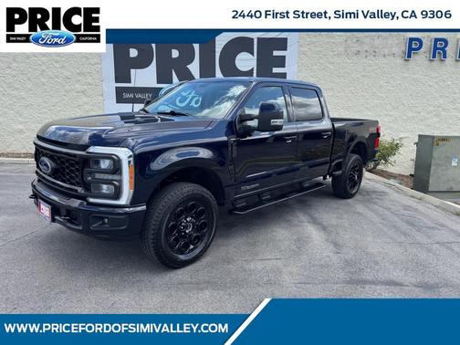 Antimatter Blue Metallic 2023 Ford F-250 Lariat