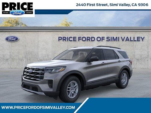Carbonized Gray Metallic 2026 Ford Explorer Active