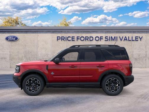 Ruby Red Metallic Tinted Clearcoat 2026 Ford Bronco Sport Outer Banks