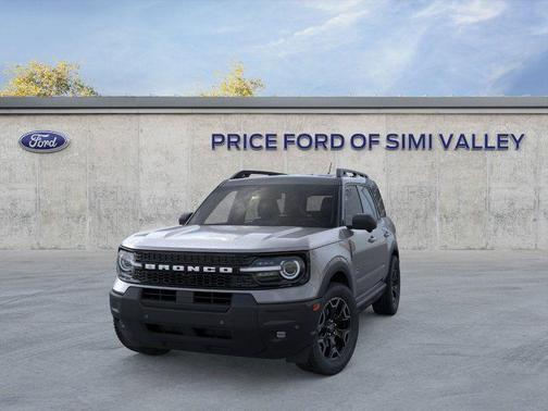 Carbonized Gray Metallic 2025 Ford Bronco Sport Outer Banks