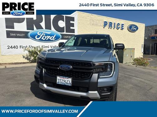 Azure Gray Metallic 2024 Ford Ranger XLT