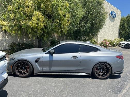 Gray Metallic 2023 BMW M4 Competition xDrive