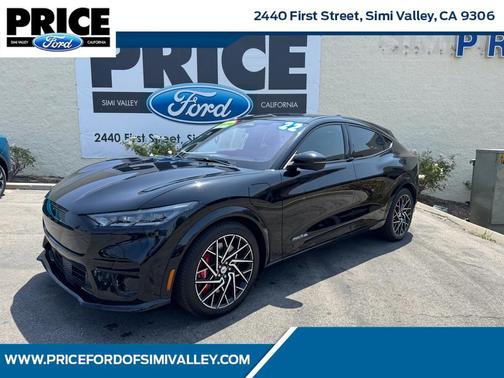 Shadow Black 2022 Ford Mustang Mach-E GT