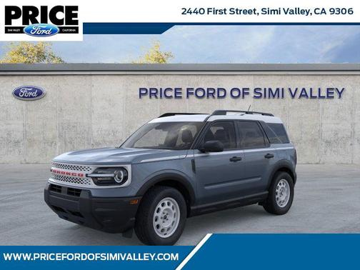 Azure Gray Metallic 2025 Ford Bronco Sport Heritage