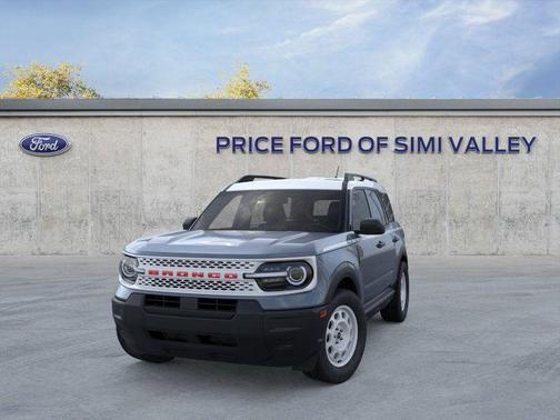 Azure Gray Metallic 2025 Ford Bronco Sport Heritage