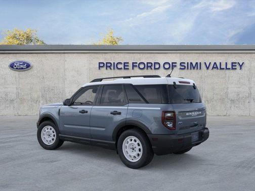 Azure Gray Metallic 2025 Ford Bronco Sport Heritage
