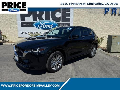 Jet Black Mica 2023 Mazda CX-5 2.5 Turbo Signature