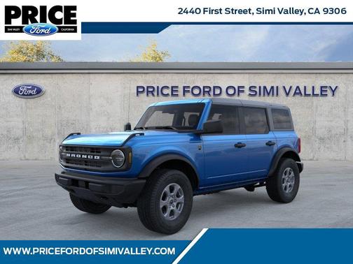 Velocity Blue Metallic 2026 Ford Bronco Big Bend