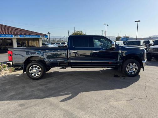 Antimatter Blue Metallic 2024 Ford F-250 King Ranch